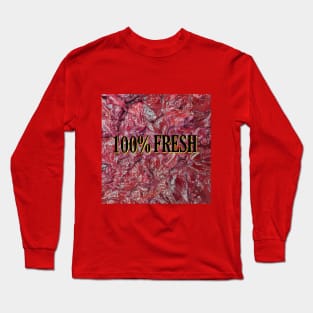 100%FRESH MARKET Long Sleeve T-Shirt